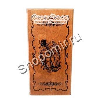 Нарды шелкография "Большие-тонированные"